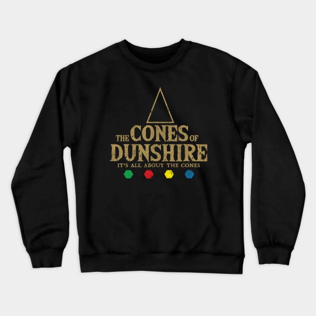 Cones of Dunshire Crewneck Sweatshirt by huckblade